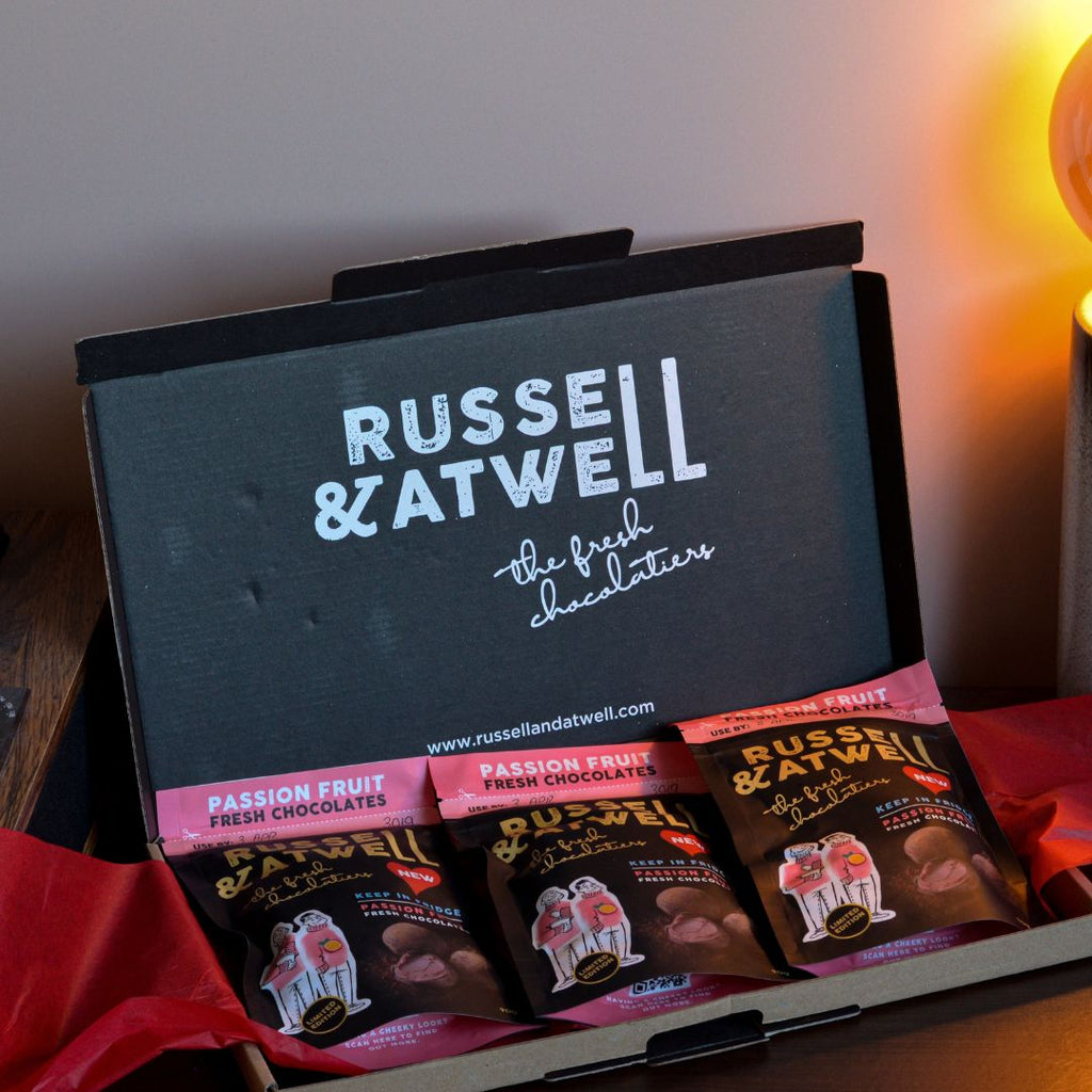 Letterbox chocolates - Russell and Atwell