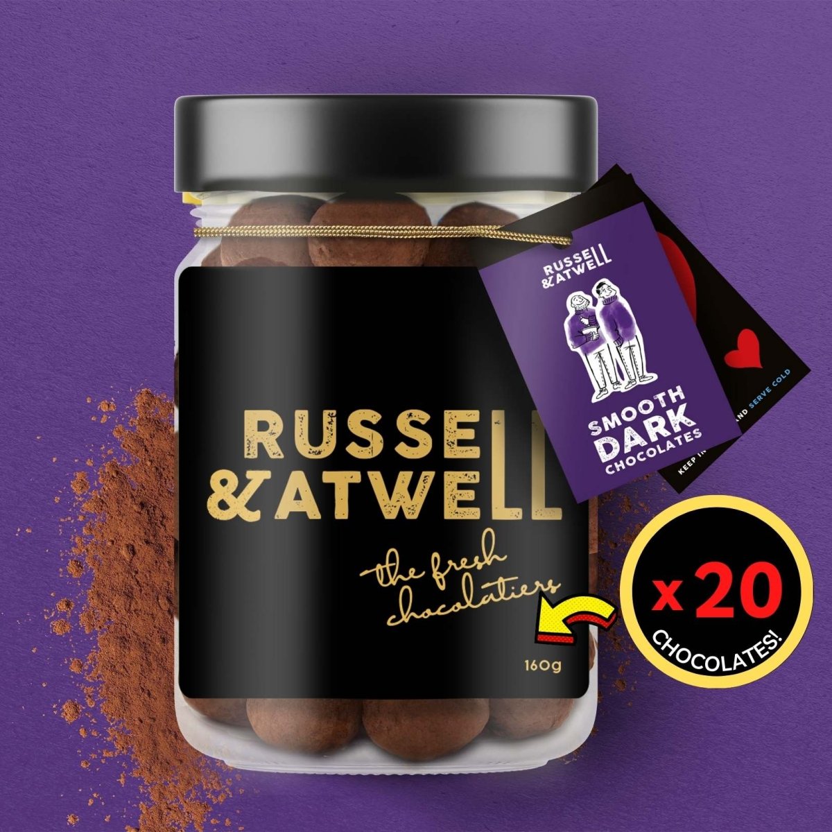 Classic Monty 3 - Jar Box - Russell and Atwell