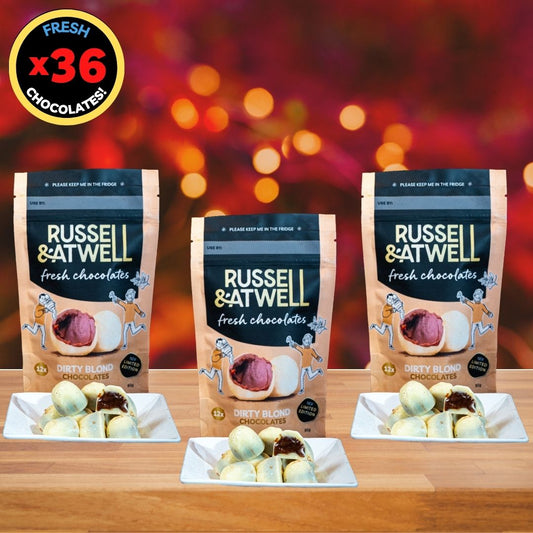 Festive Dirty Blond Triple - Pack - Russell and Atwell