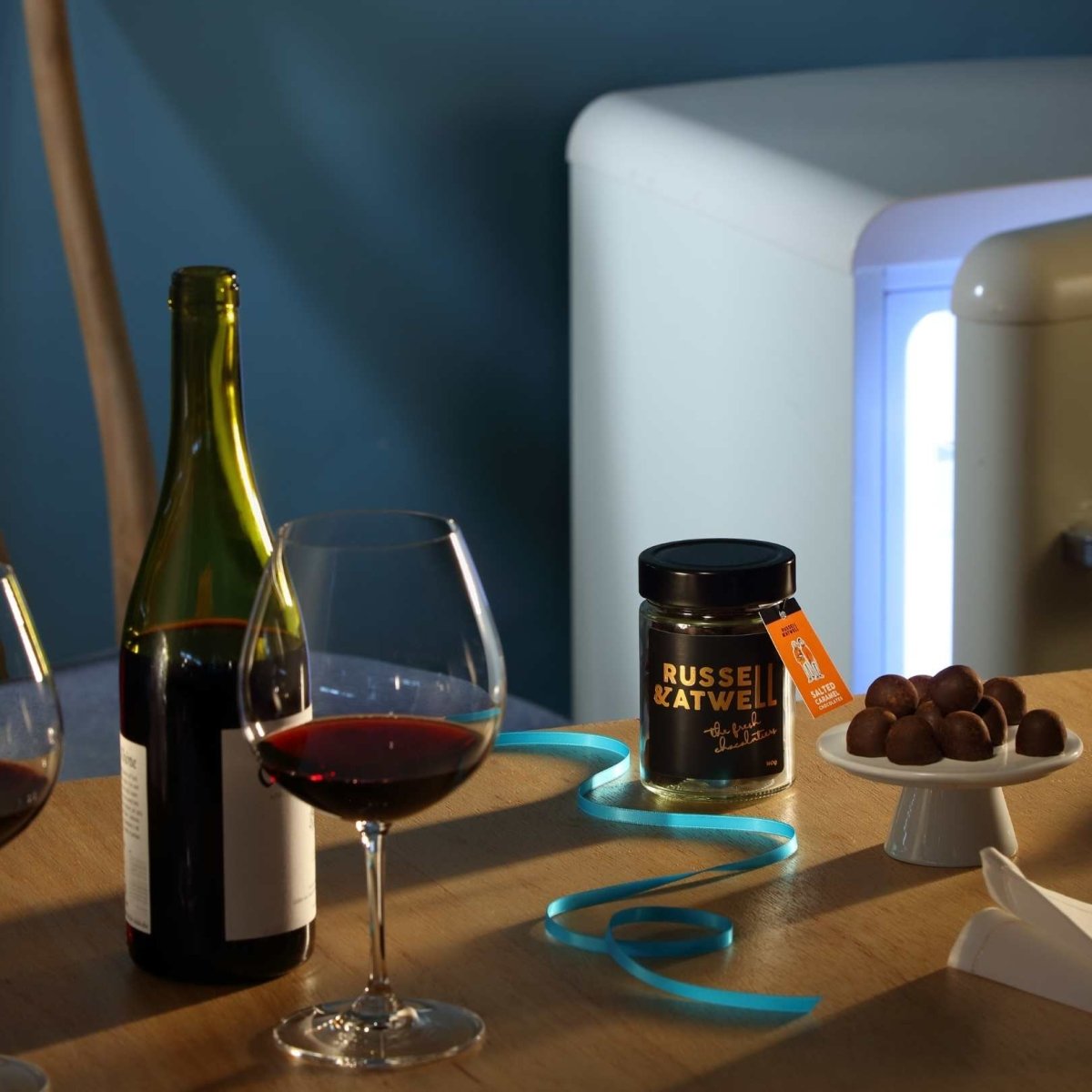 Festive Dark Monty Refillable Triple Jar Pack - Russell and Atwell