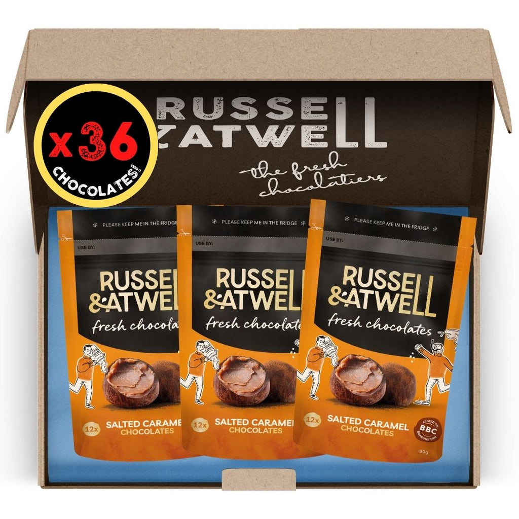 NEW Salted Caramel Triple-Pack - Russell and Atwell