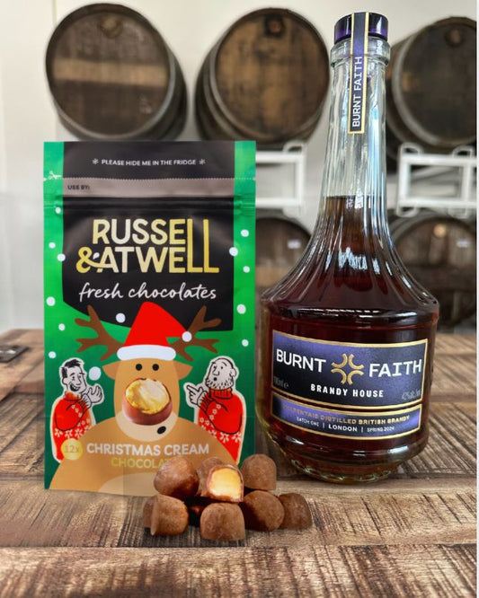 Burnt Faith x  Russell & Atwell: The British Brandy Behind Christmas Cream - Russell and Atwell