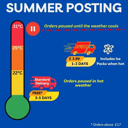Hot weather chocolate delivery: why we love and hate summer - Russell and Atwell