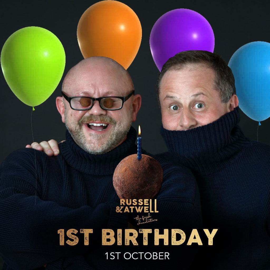 It's our 1st Birthday! - Russell and Atwell