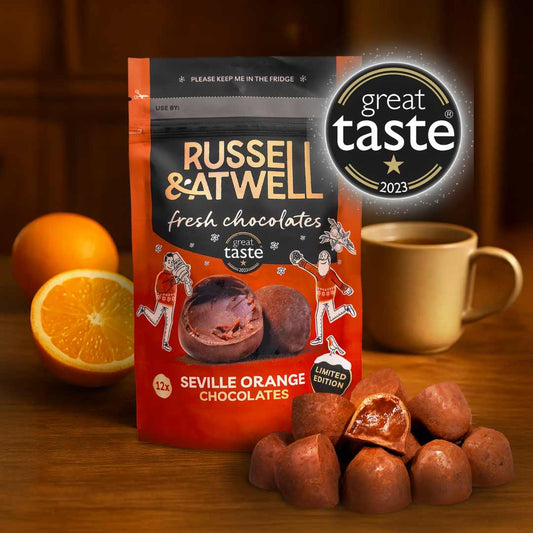 Orange Chocolate: The Drop of Sunshine for Darker Nights - Russell and Atwell