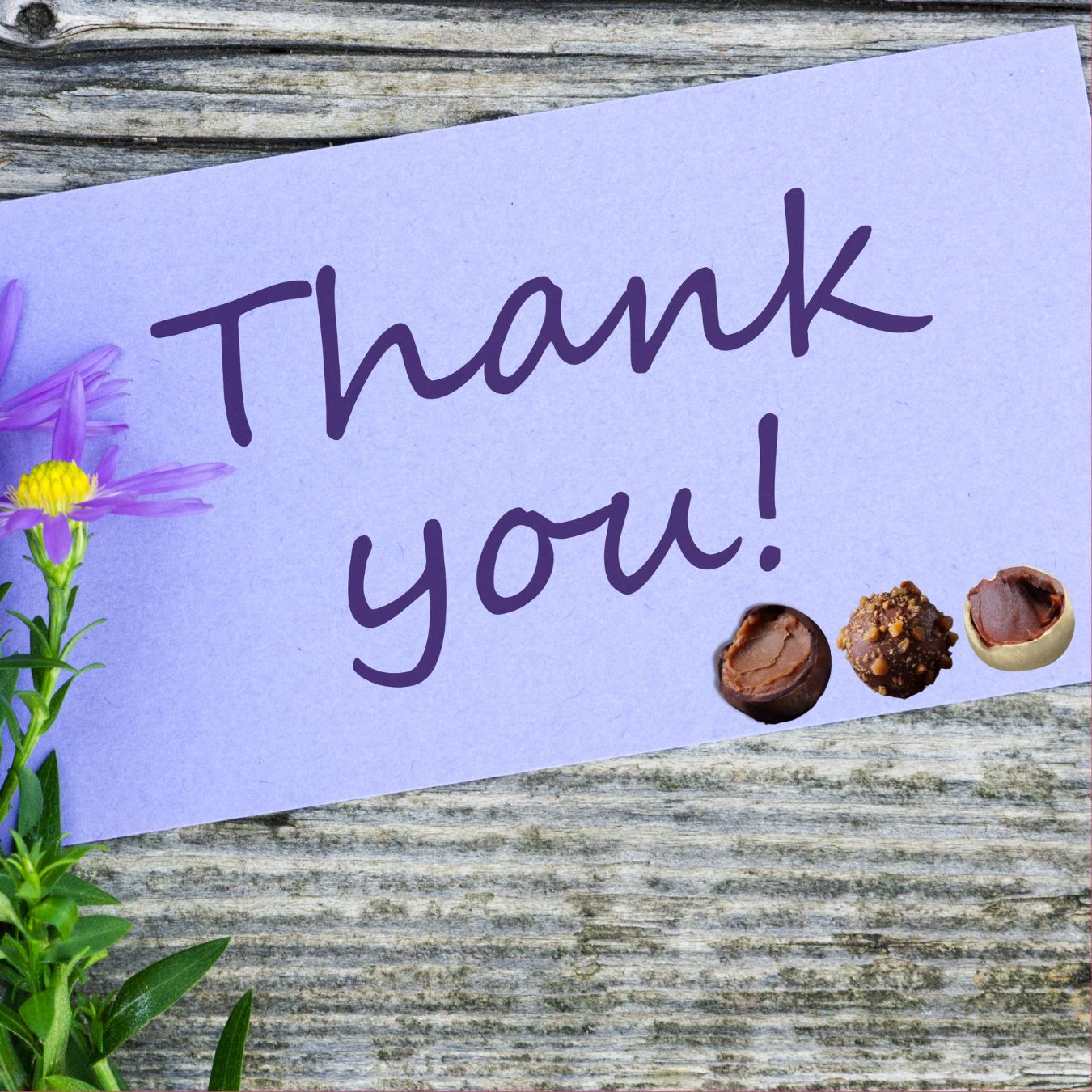 Thank You Chocolate Gifts - Russell and Atwell