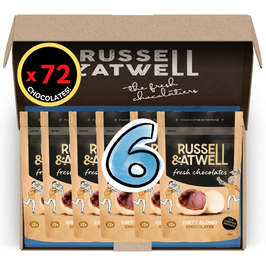 6 - Pack Dirty Blond - Russell and Atwell