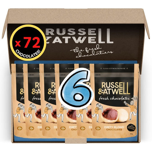 6 - Pack Dirty Blond - Russell and Atwell
