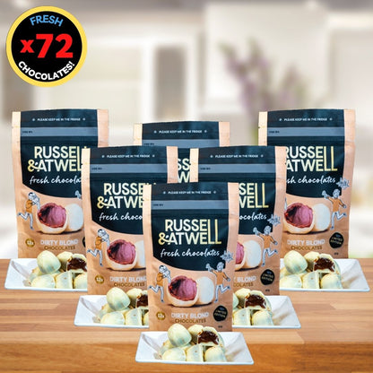 6 - Pack Dirty Blond - Russell and Atwell