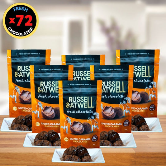 6 - Pack Salted Caramel - Russell and Atwell