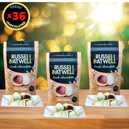 Festive Dirty Blond Triple-Pack