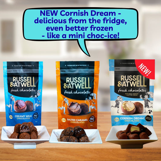 NEW Cornish Monty Fresh Chocolate 3-Pack