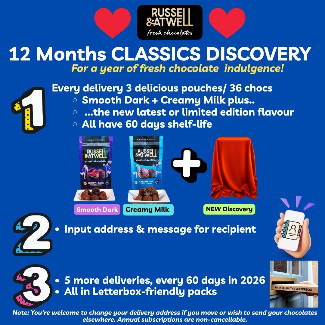 Discovery Classics 3-Pack 12-Month Chocolate subscription