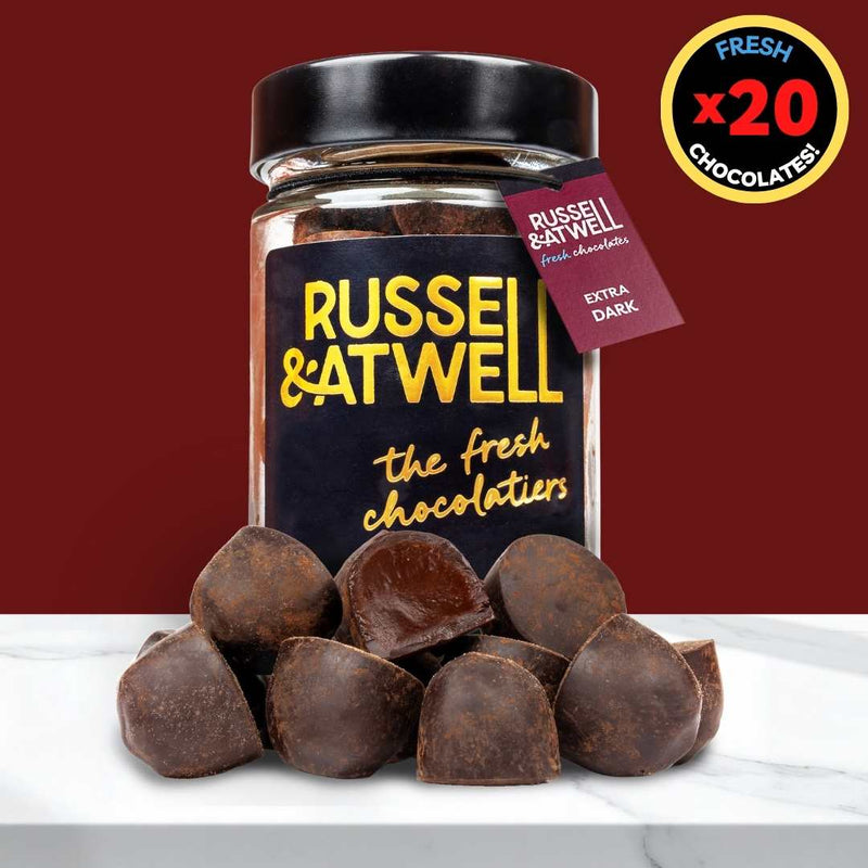 Extra Dark Luxury Glass Jar