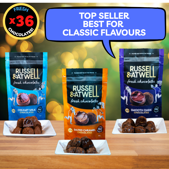 Festive Golden Monty Fresh Chocolate 3-Pack