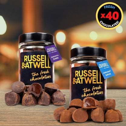 Creamy Milk & Smooth Dark 2-Jar Box