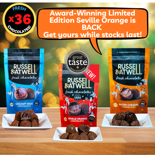 Festive Orange Monty Fresh Chocolate 3-Pack