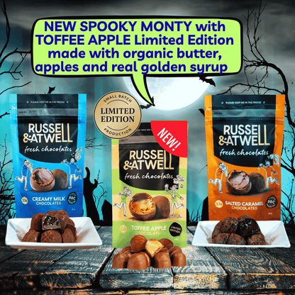 NEW Spooky Monty Fresh Chocolate 3-Pack