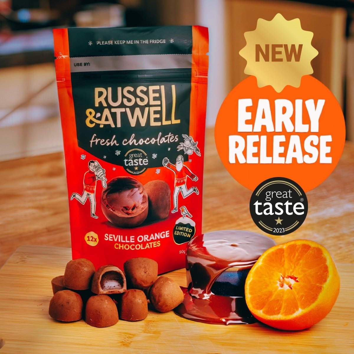 Caramel Discovery 3-Pack 60 day Chocolate subscription - Russell and Atwell