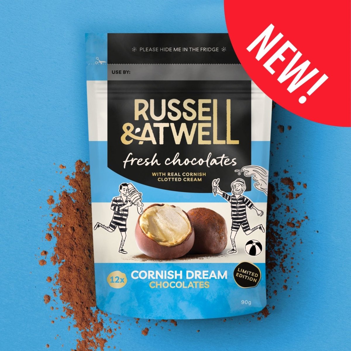 Caramel Discovery 3 - Pack 60 day Chocolate subscription - Russell and Atwell