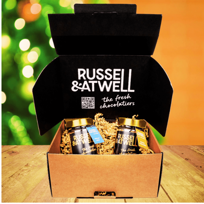Christmas Cream Limited Edition Luxury Festive Glass Jar - Russell and Atwell