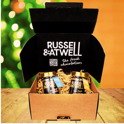 Christmas Cream Limited Edition Luxury Festive Glass Jar - Russell and Atwell