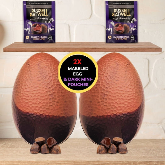 Double Easter Egg and Smooth Dark - Russell and Atwell