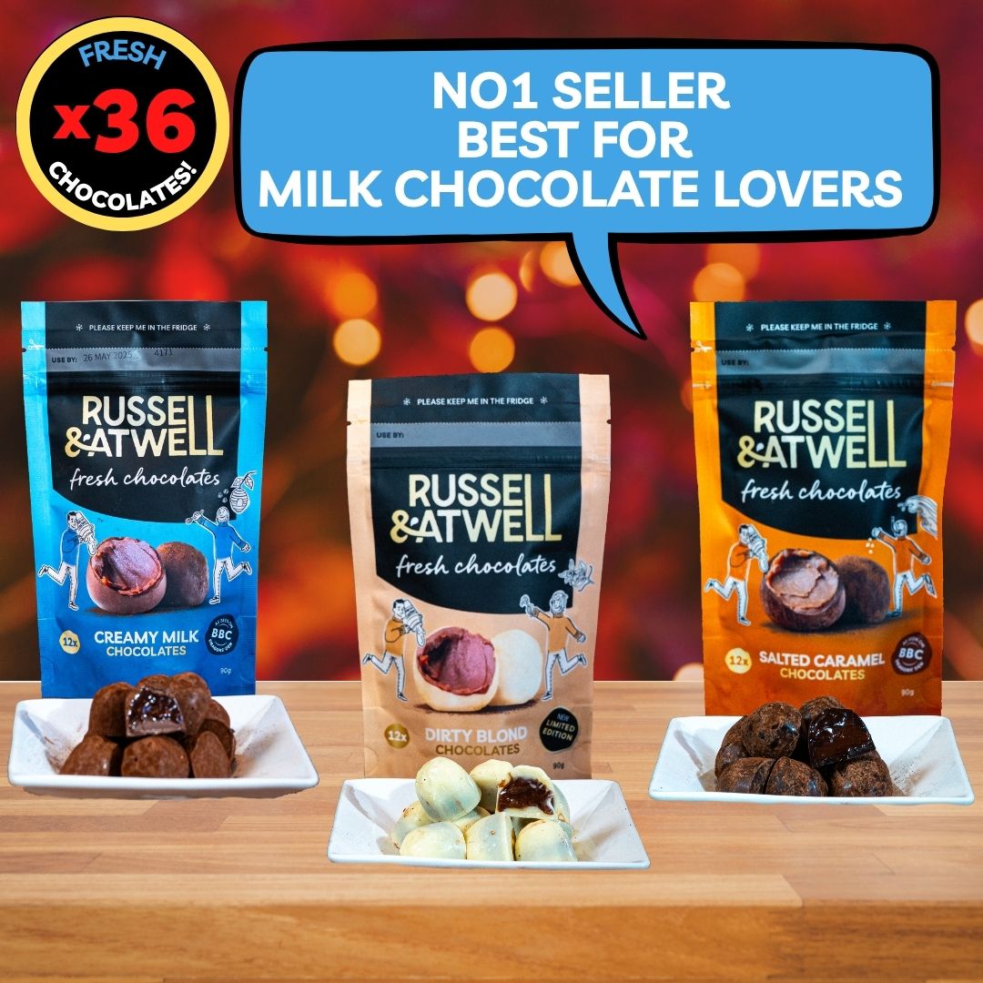 Festive Blond Monty Fresh Chocolate 3