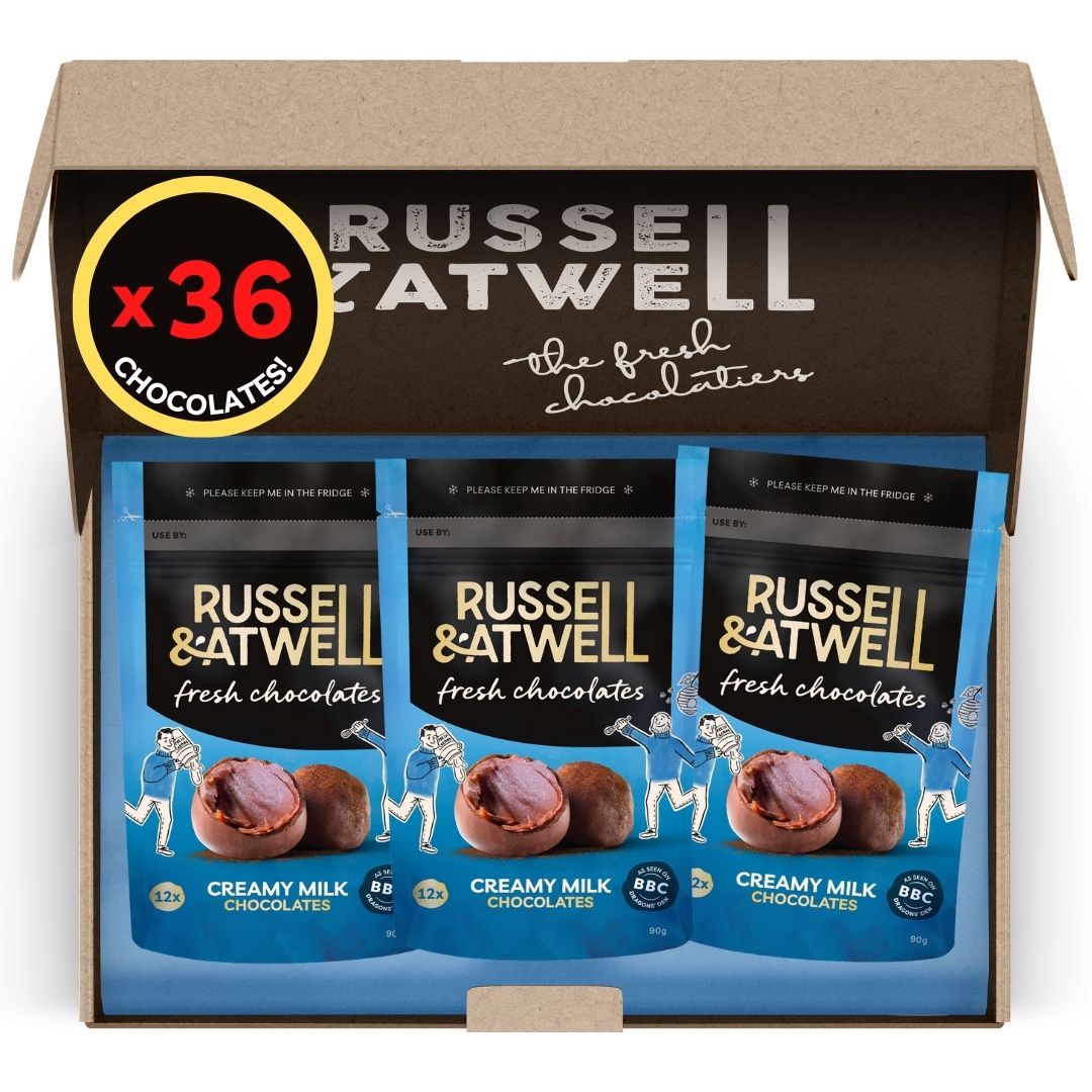 Festive Creamy Milk Triple - Pack - Russell and Atwell