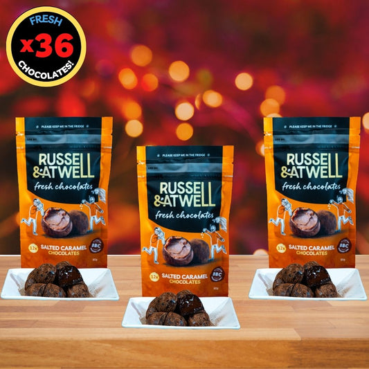 Festive Salted Caramel Triple