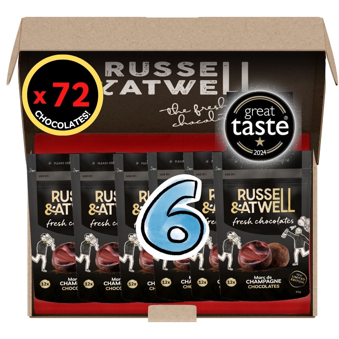 Marc De Champagne Santa - 6 Pack - Russell and Atwell