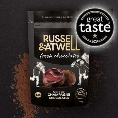 Milk/Dark Marbled Easter Egg Maxi Monty Lux - Russell and Atwell