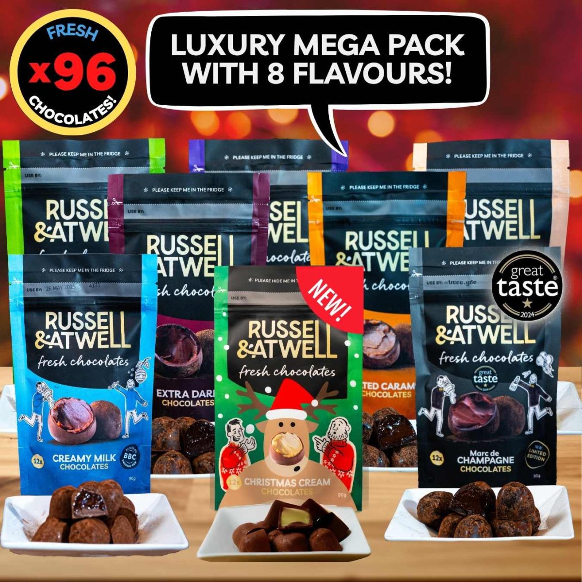 NEW Christmas Mega Monty Lux x - Russell and Atwell