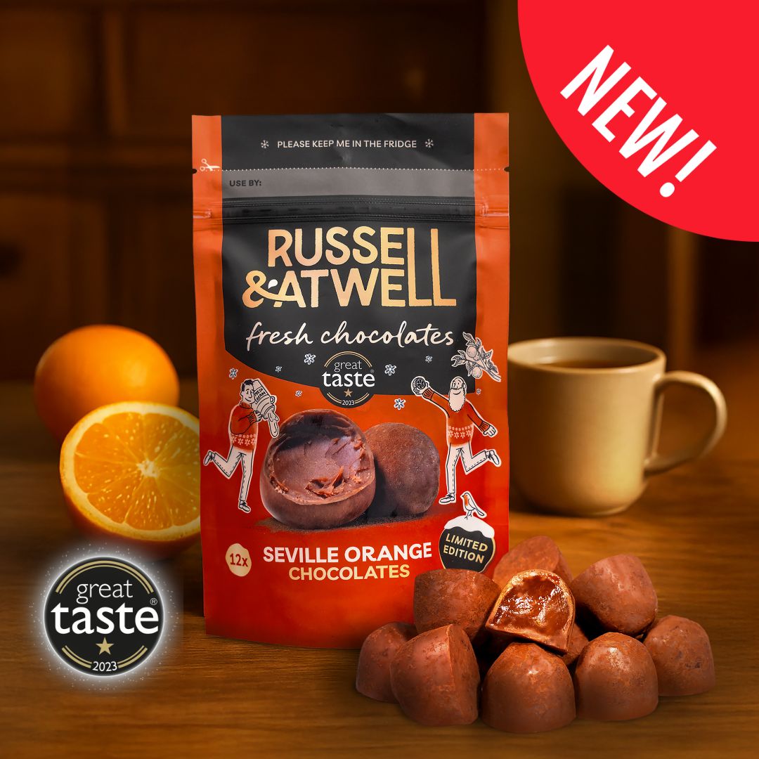 NEW Christmas Monty LUX Fresh Chocolate 3 - Pack - Russell and Atwell