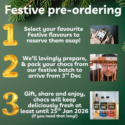 NEW Christmas Monty LUX Fresh Chocolate 3 - Pack - Russell and Atwell