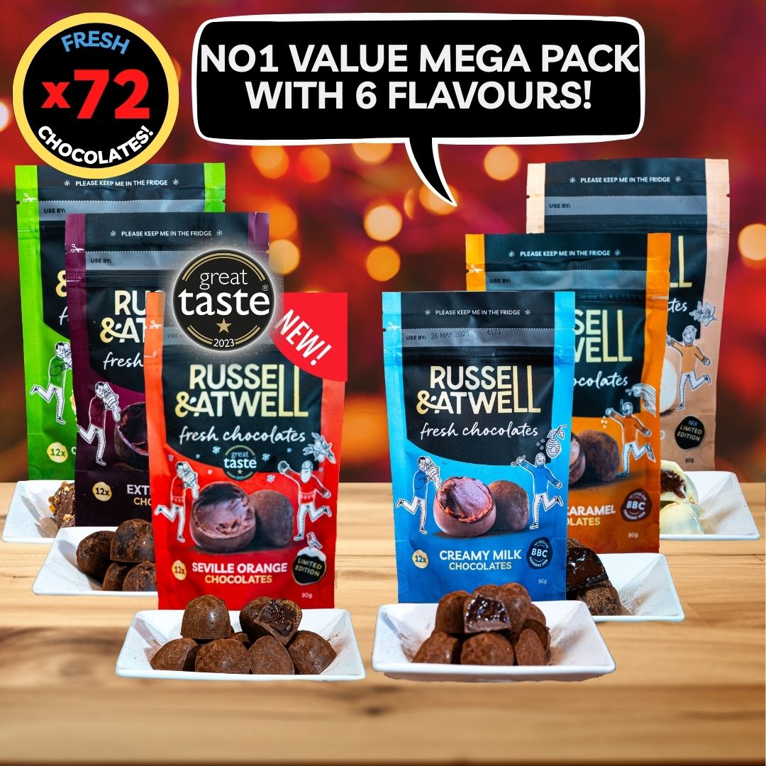 NEW Festive Mega Monty multipack with Seville Orange - Russell and Atwell