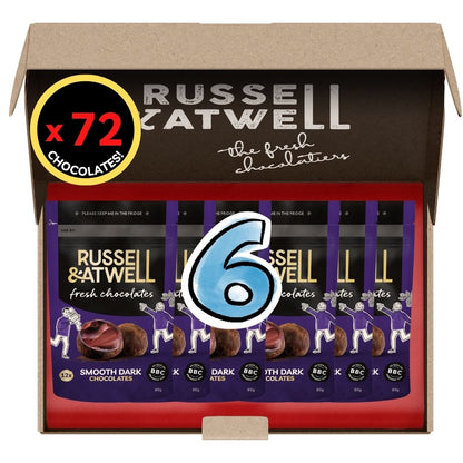 Santa 6 - Pack Smooth Dark - Russell and Atwell