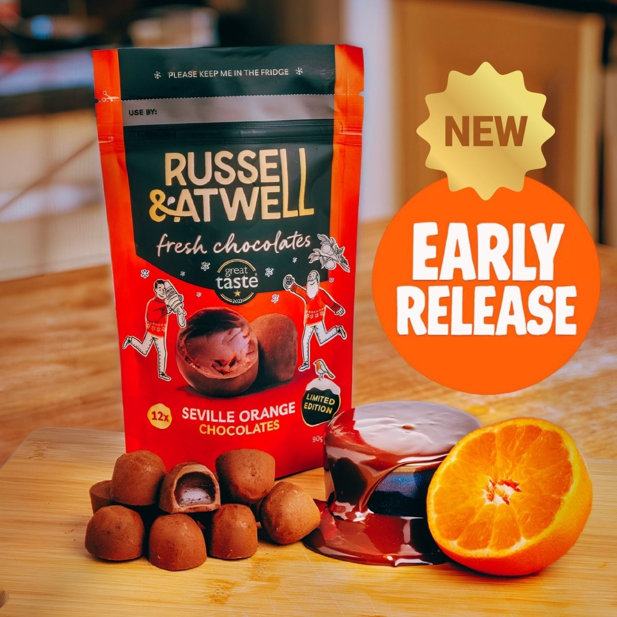 Secret Orange Monty Fresh Chocolate 3-Pack - Russell and Atwell