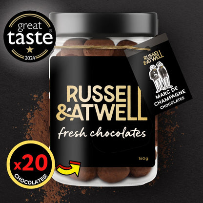Smooth Dark & Award Winning Champagne Refillable Twin Jar Pack - Russell and Atwell
