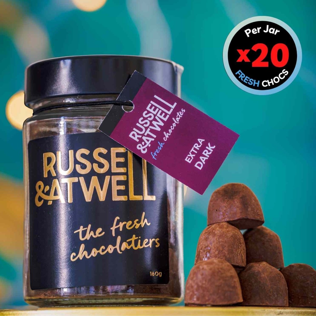 The Dark Lovers Blockbuster Luxury Jar Hamper - Russell and Atwell