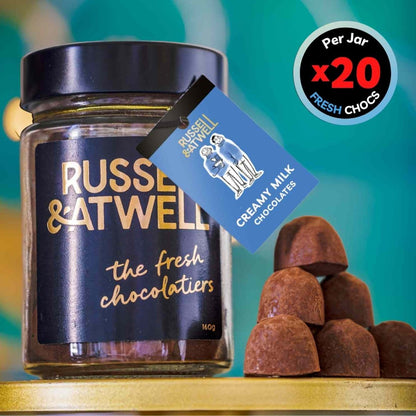 The Milk Lovers Blockbuster Luxury Jar Hamper - Russell and Atwell