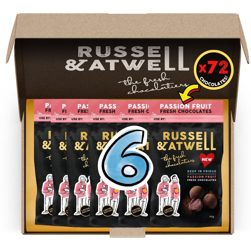 Celebration 6-Pack Tropical Passion Fruit - Russell and Atwell