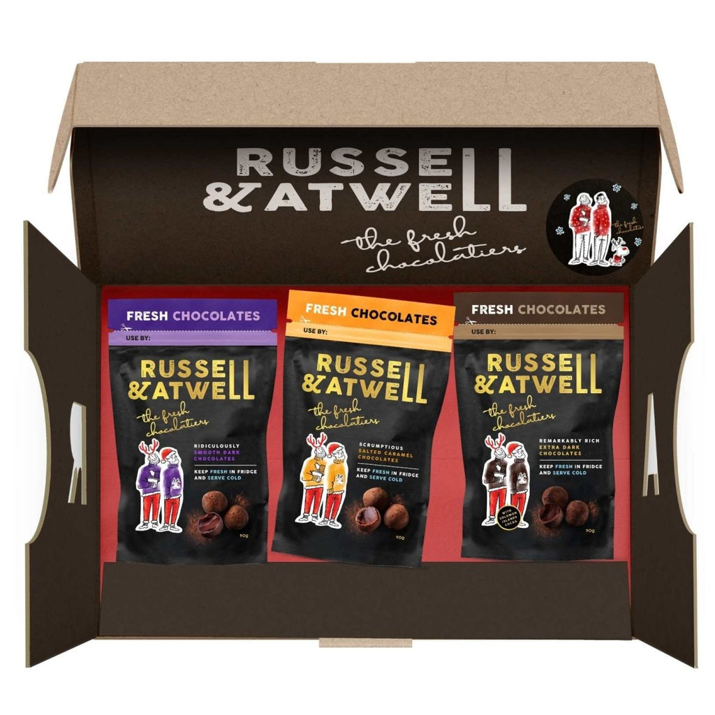 Dark Monty Triple Pack 12 Month Gift Subscription - Russell and Atwell