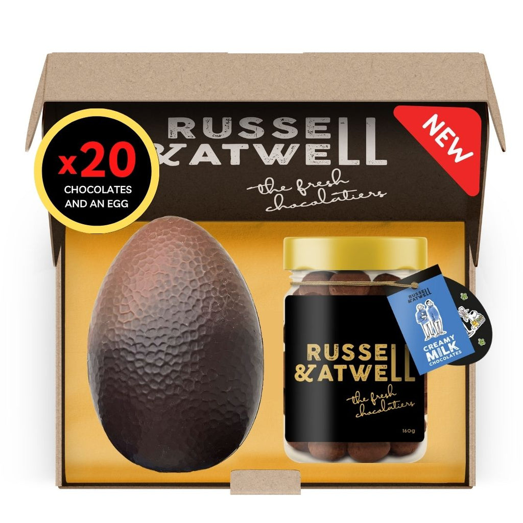 Easter Egg and Creamy Milk Jar Pack - Russell and Atwell