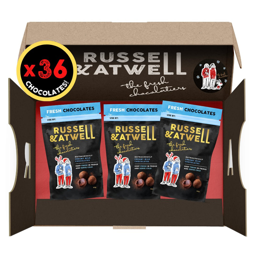 Festive Creamy Milk Triple-Pack - Russell and Atwell