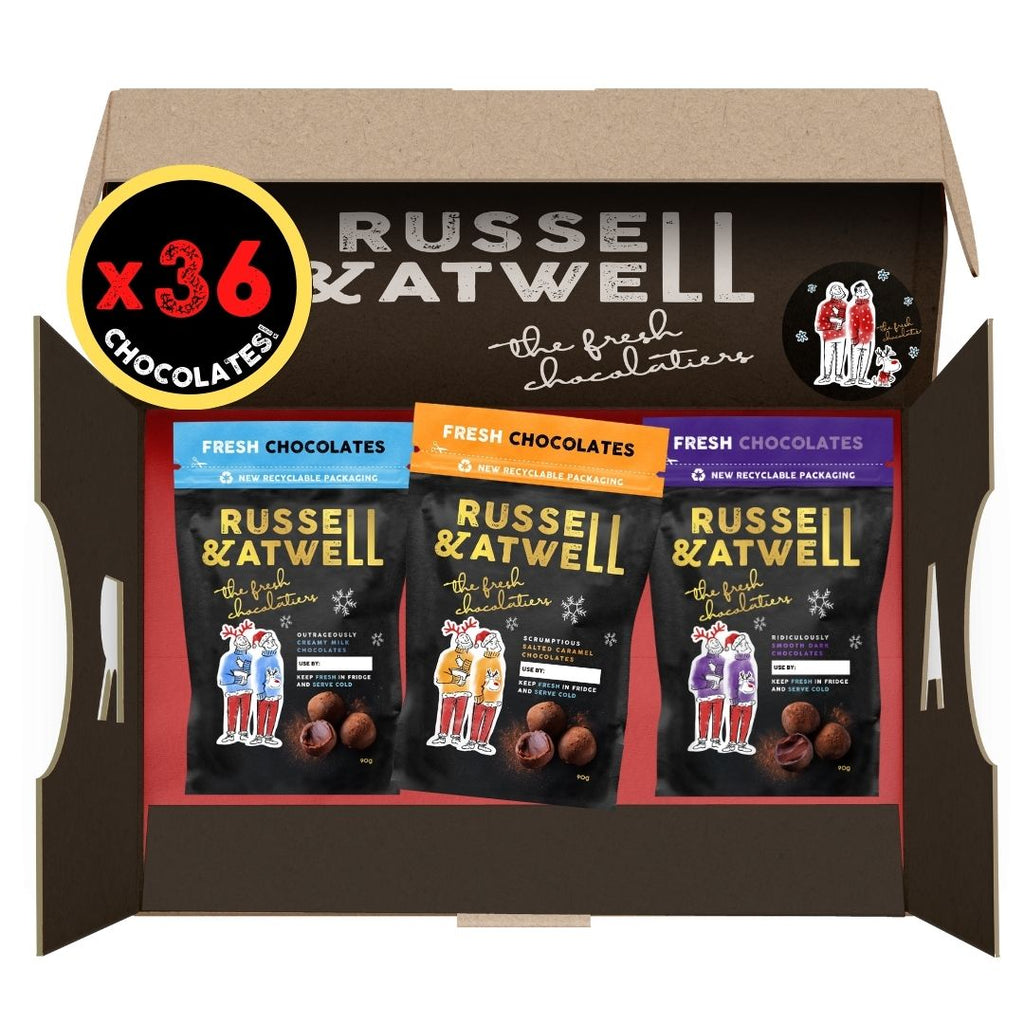 Festive Golden Monty Triple-Pack - Russell and Atwell