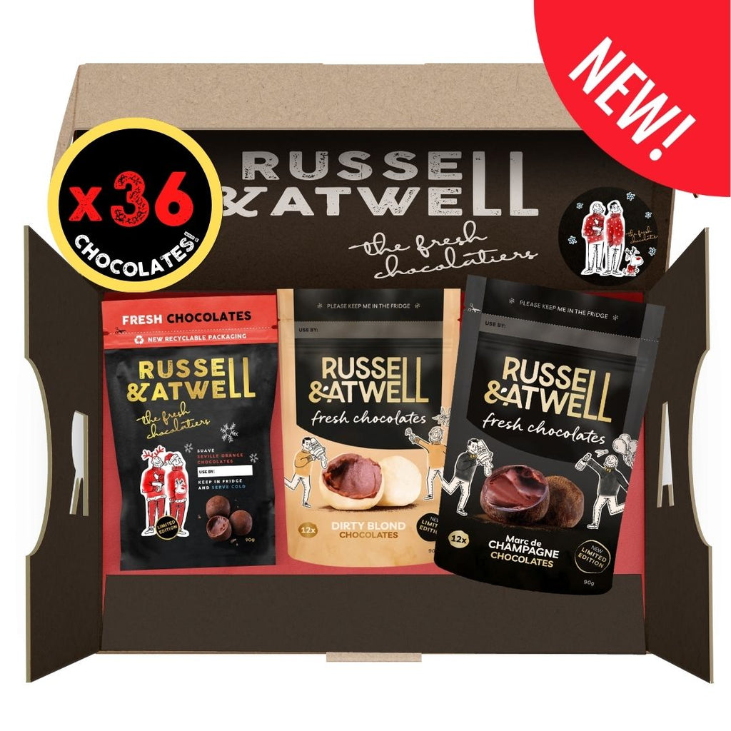 Festive Limited Edition Monty Triple-Pack - Russell and Atwell