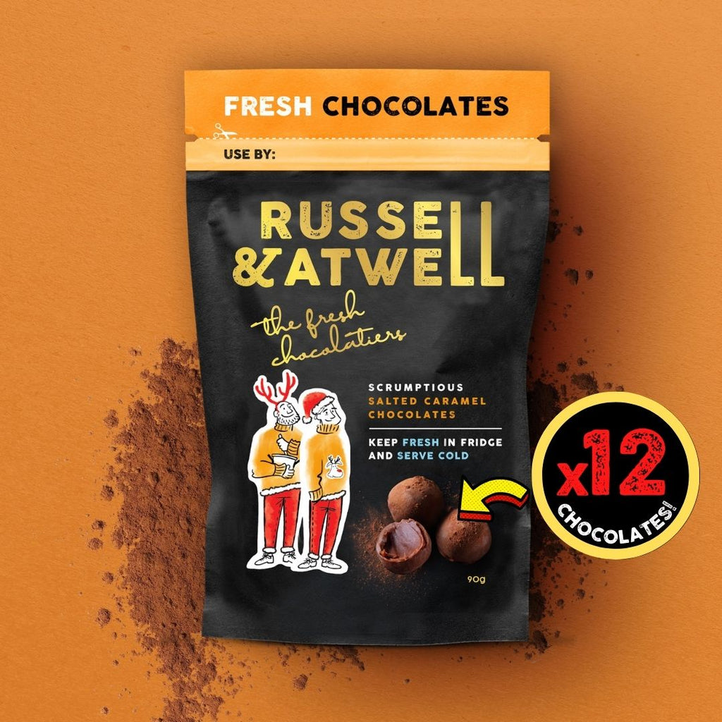 Festive Orange Monty Triple-Pack - Russell and Atwell