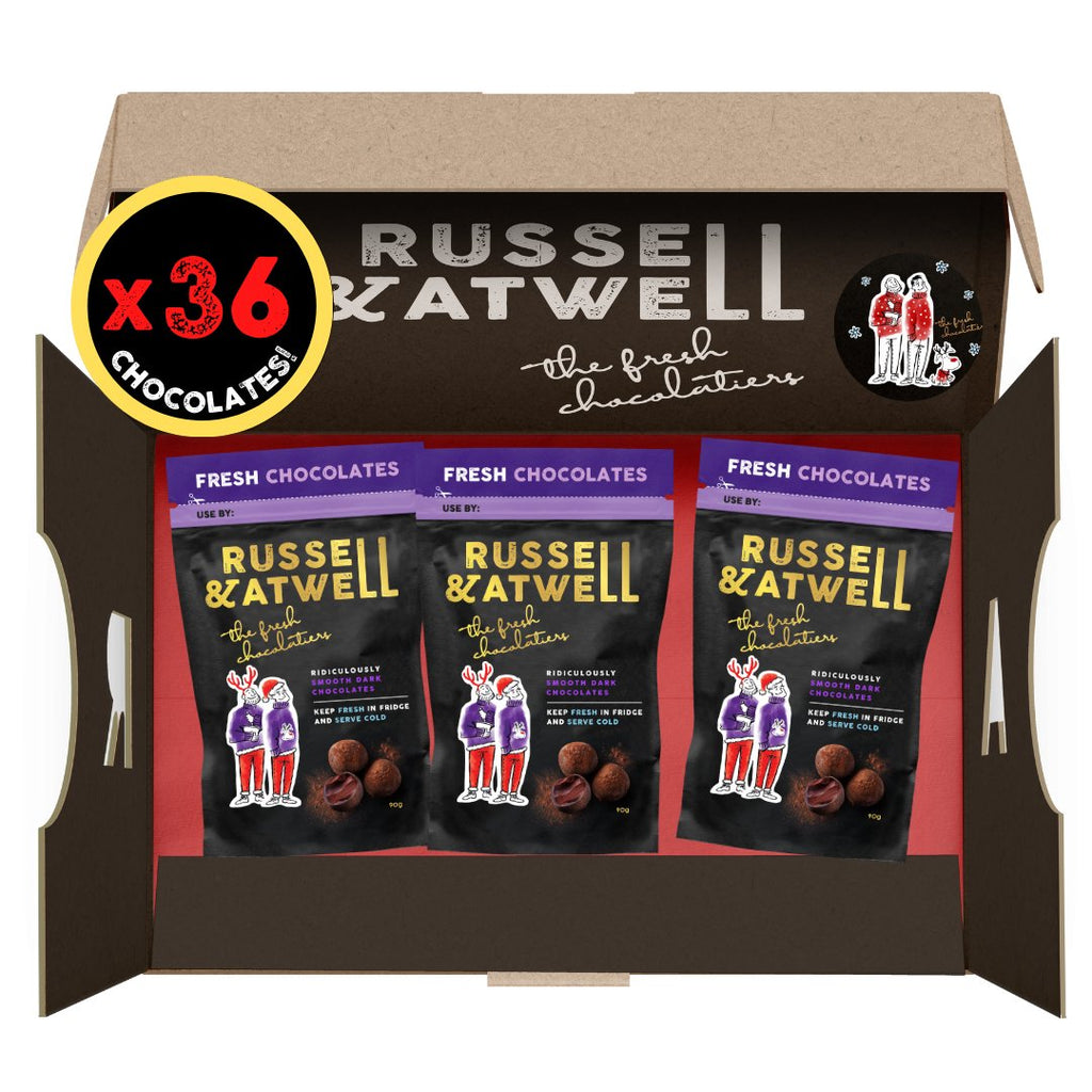 Festive Smooth Dark Triple-Pack - Russell and Atwell