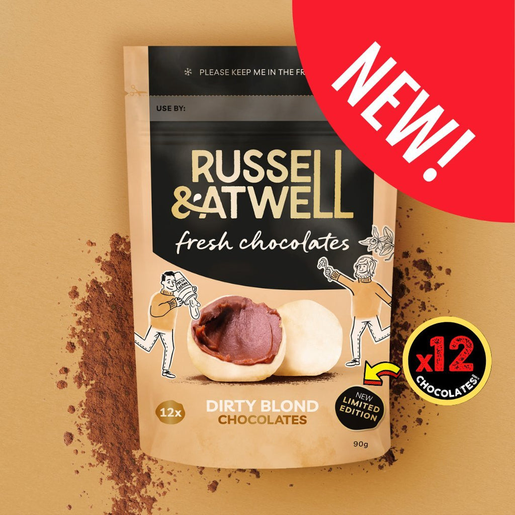 NEW Blond Monty Fresh Chocolate 3-Pack - Russell and Atwell